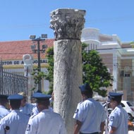 The Roman Column in Natal, Brazil